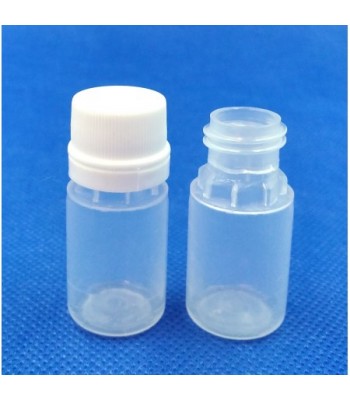 Флакон пластиковый 5 мл HDPE, с крышкой и контролем